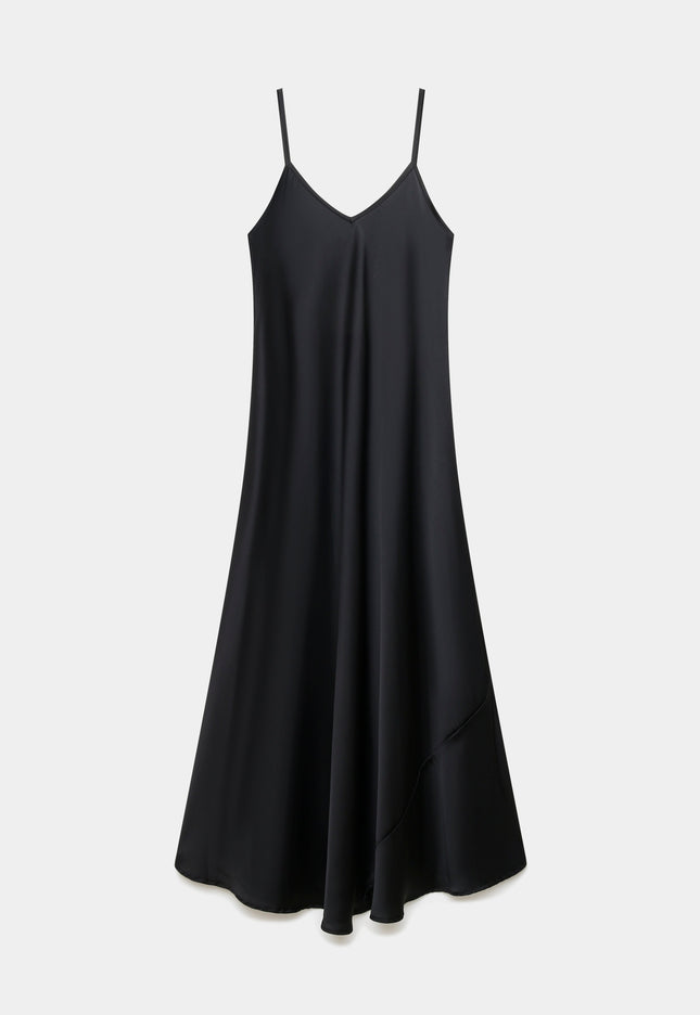 VESTIDO ARMONIAS SATINADA