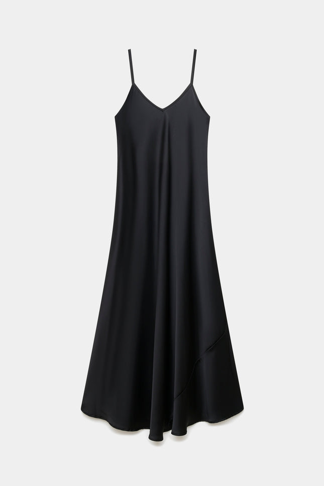 VESTIDO ARMONIAS SATINADA