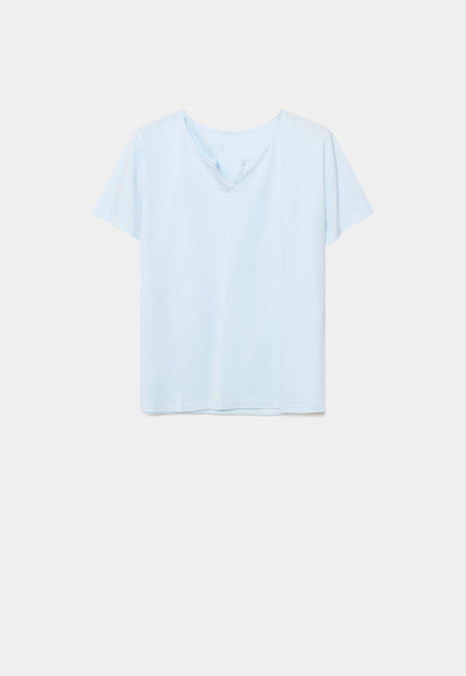 CAMISETA ARMONIAS BOTONES