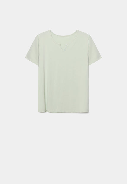 CAMISETA ARMONIAS BOTONES