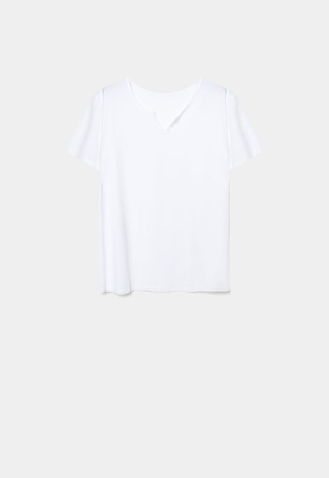 CAMISETA ARMONIAS BOTONES