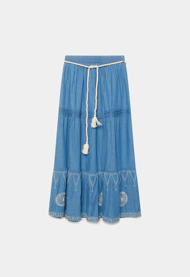FALDA ARMONIAS DENIM