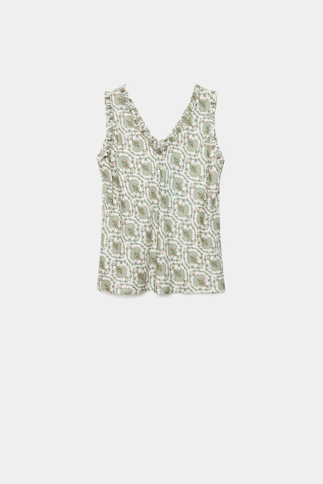 TOP MASSIMA GRAZIA ESTAMPADA
