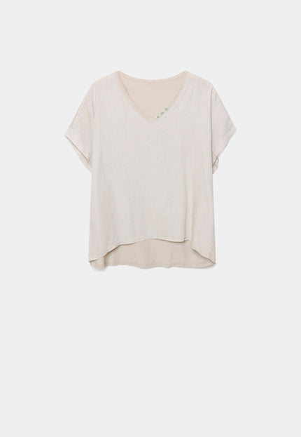 BLUSA ARMONIAS CURVE LINO
