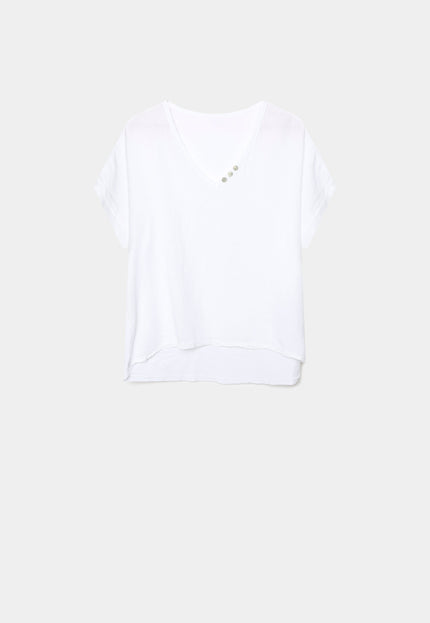 BLUSA ARMONIAS CURVE LINO