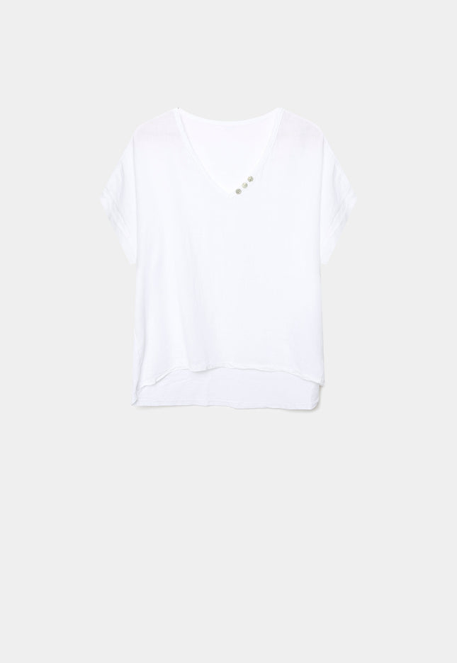 BLUSA ARMONIAS CURVE LINO