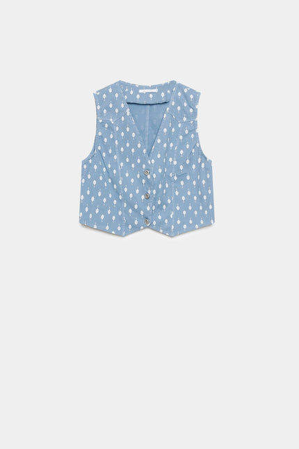 CHALECO MASSIMA GRAZIA ESTAMPADO
