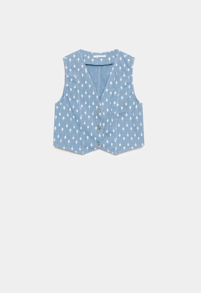 CHALECO MASSIMA GRAZIA ESTAMPADO