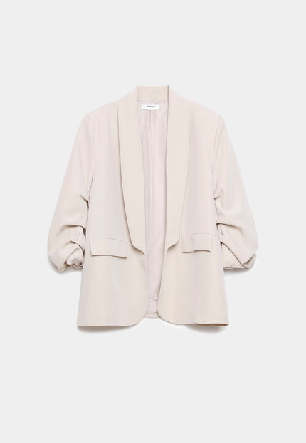 CHAQUETA ARMONIAS CURVE FRUNCE