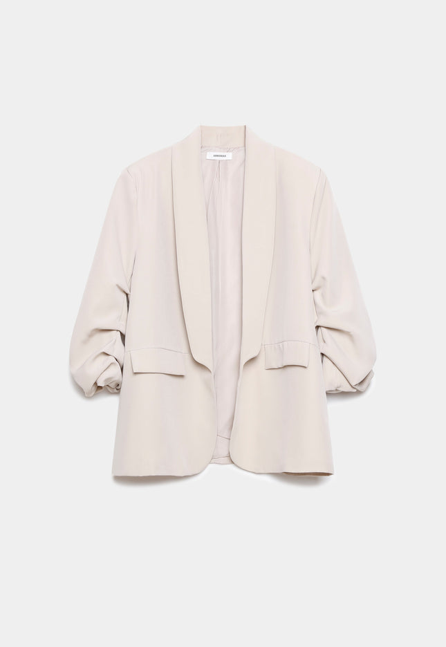 CHAQUETA ARMONIAS CURVE FRUNCE