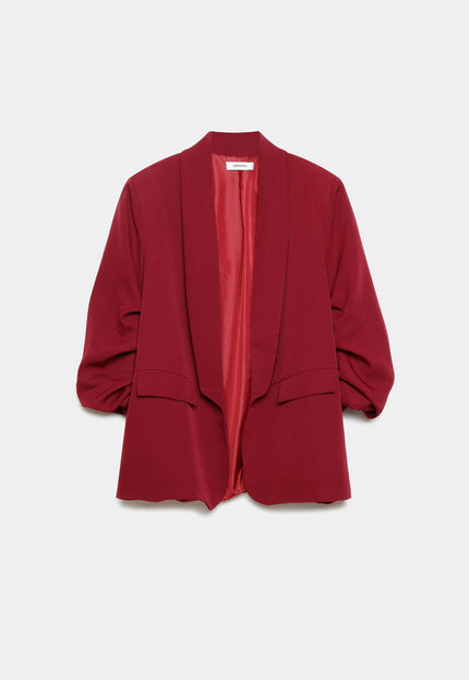 CHAQUETA ARMONIAS CURVE FRUNCE