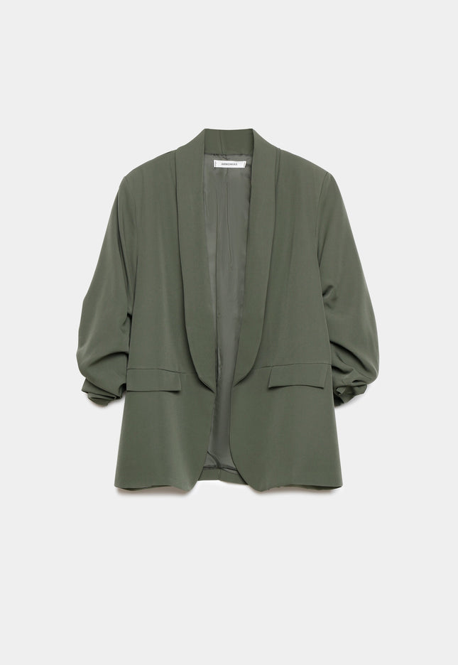 CHAQUETA ARMONIAS CURVE FRUNCE