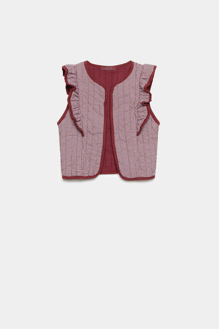 CHALECO ARMONIAS TEEN CUADROS