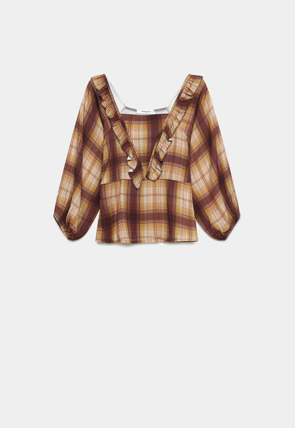 BLUSA ARMONIAS TEEN CUADROS