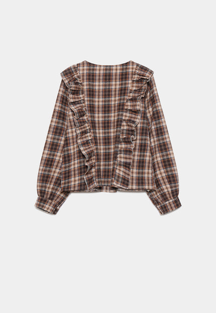BLUSA ARMONIAS TEEN CUADROS
