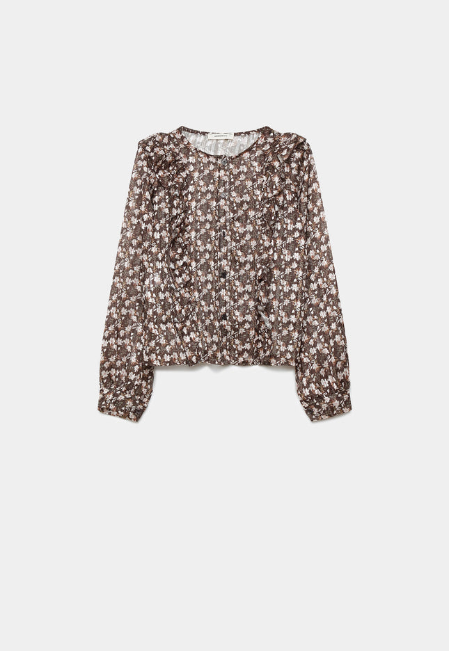 BLUSA ARMONIAS ESTAMPADO BRILLO