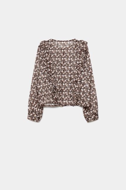 BLUSA ARMONIAS ESTAMPADO BRILLO