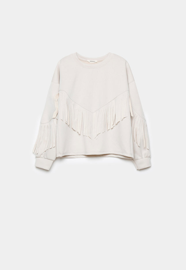 SUDADERA ARMONIAS FLECOS