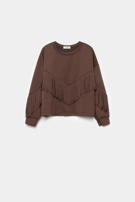 SUDADERA ARMONIAS FLECOS