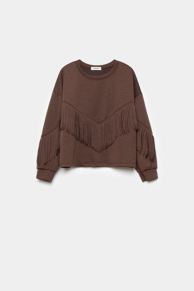 SUDADERA ARMONIAS FLECOS