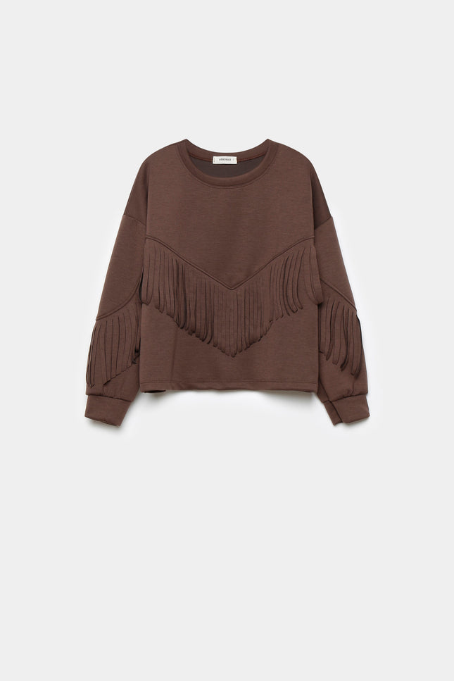 SUDADERA ARMONIAS FLECOS