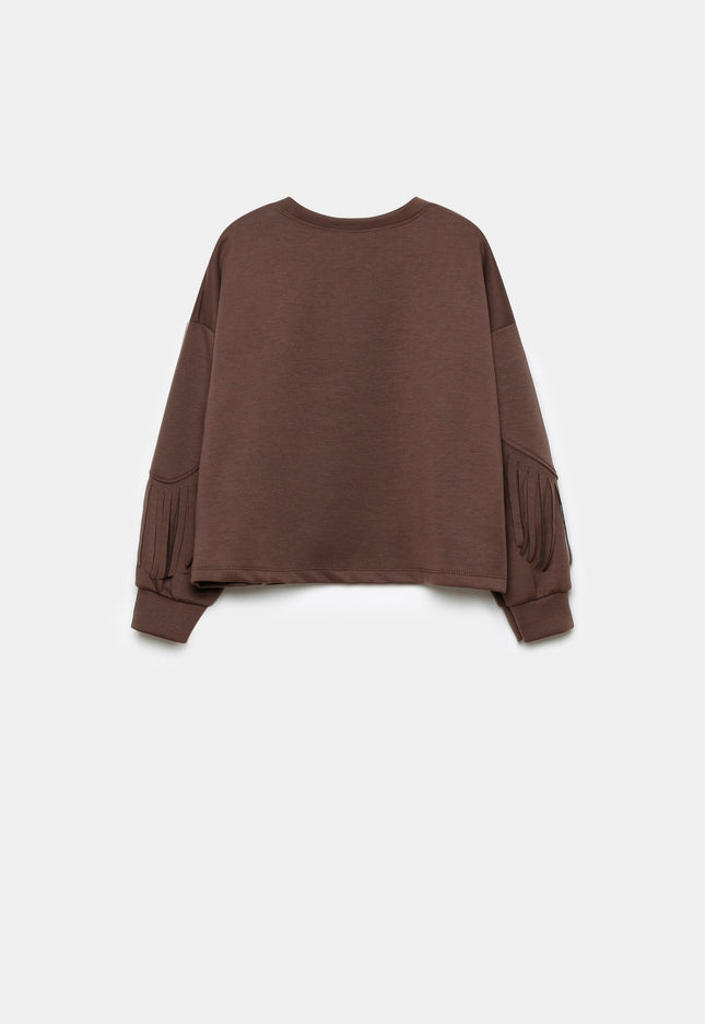 SUDADERA ARMONIAS FLECOS