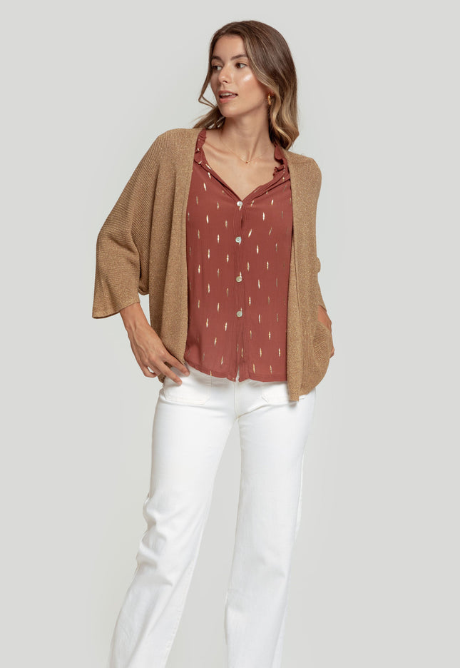 CHAQUETA MASSIMA GRAZIA BRILLO