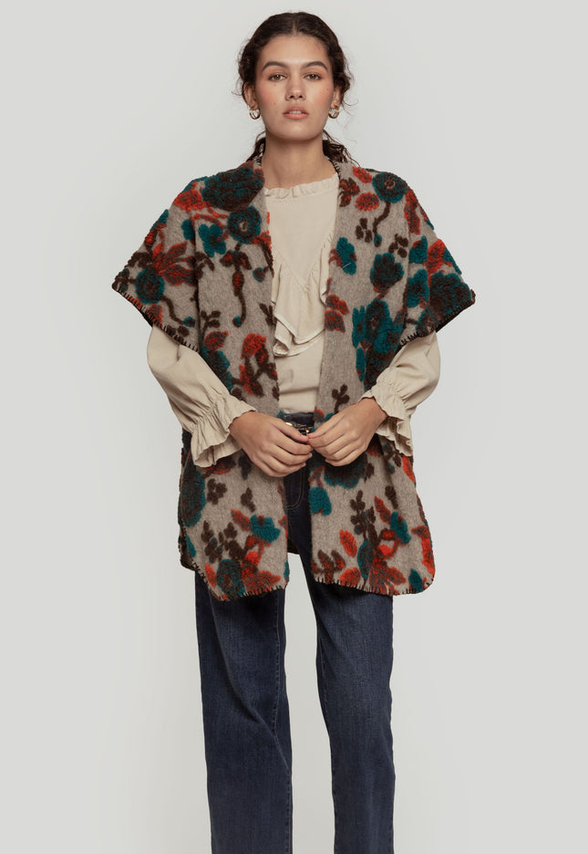 PONCHO MASSIMA GRAZIA LANA