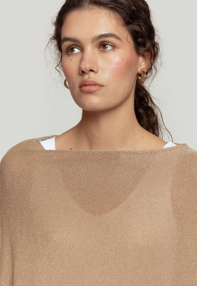 PONCHO ARMONIAS TEEN BRILLO