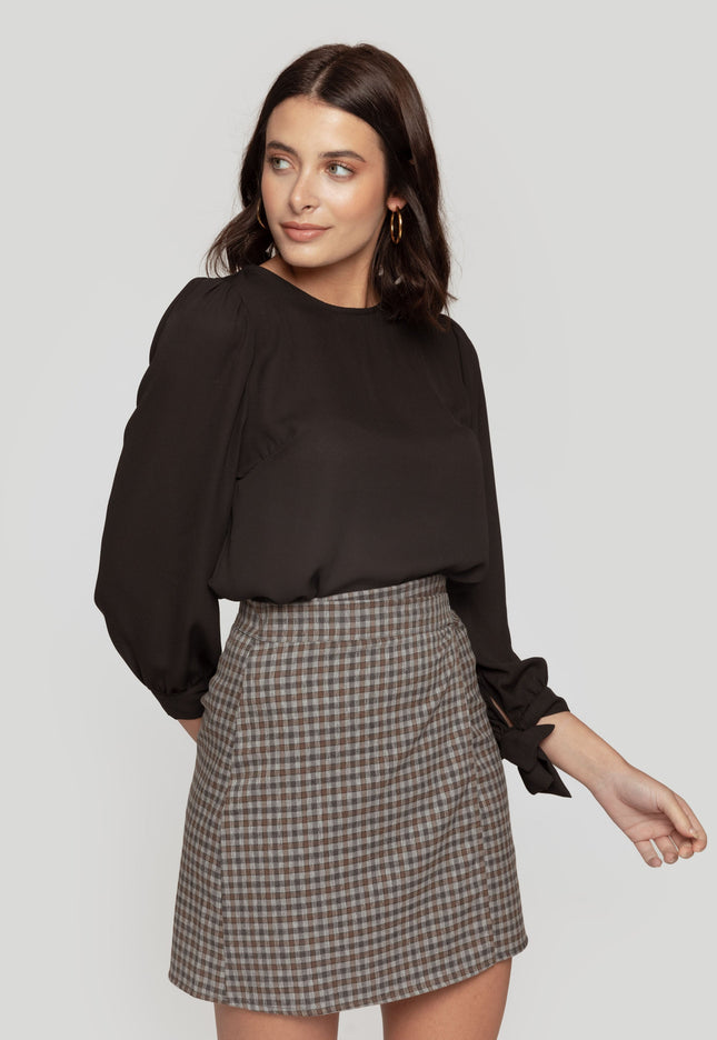 BLUSA ARMONIAS GASA LAZOS