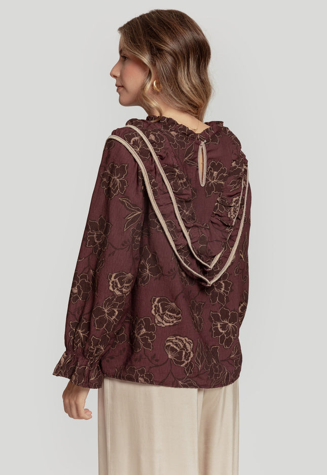 BLUSA MASSIMA GRAZIA CUELLO