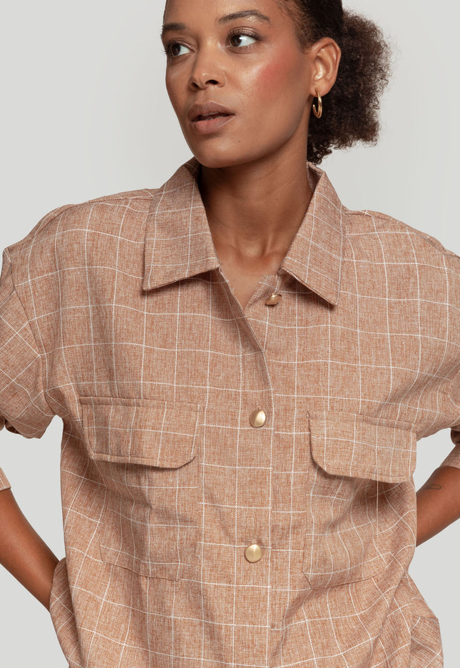 SOBRECAMISA ARMONIAS BOLSILLOS