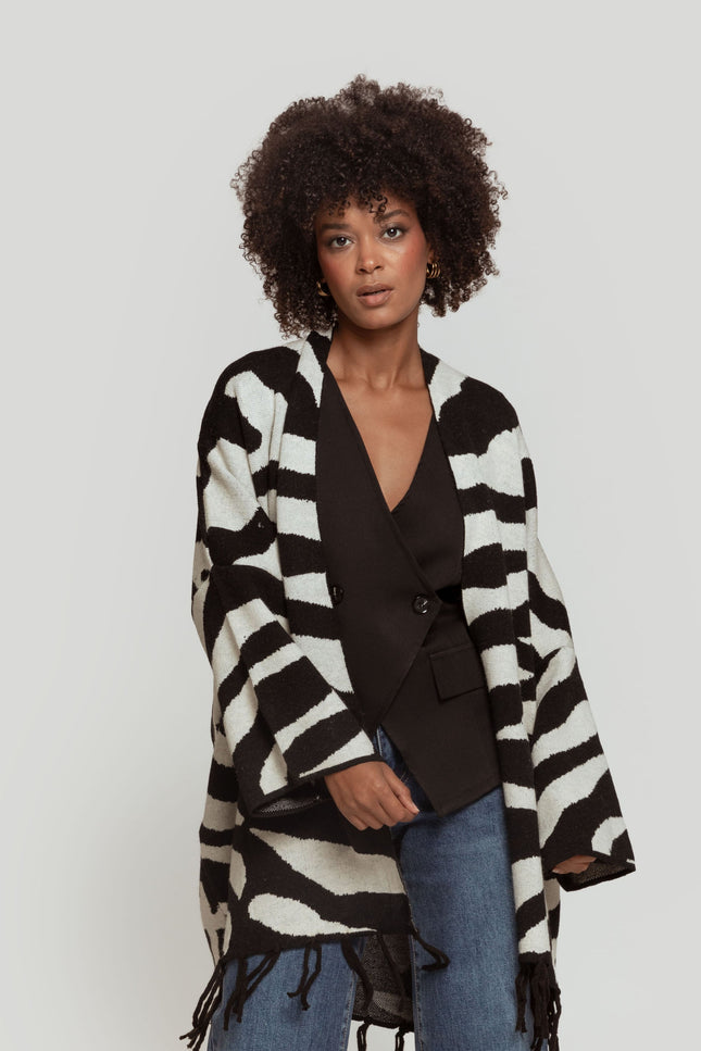 CHAQUETA ARMONIAS ANIMAL PRINT