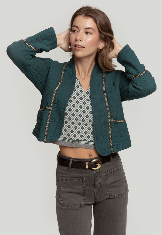 CHAQUETA MASSIMA GRAZIA TEXTURA