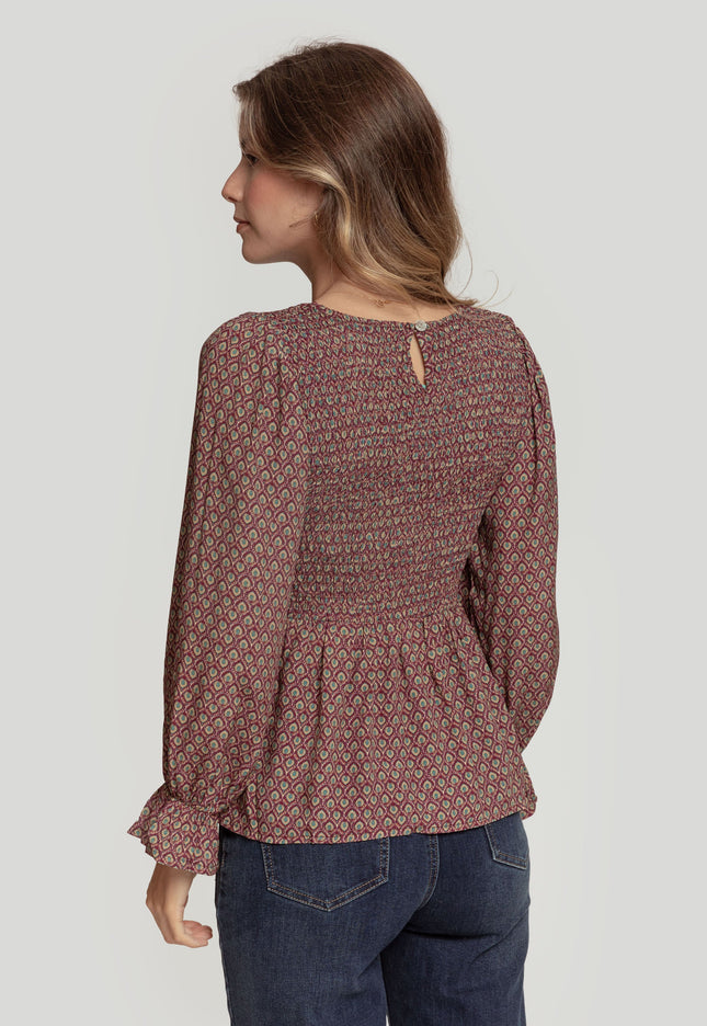BLUSA MASSIMA GRAZIA PEPLUM