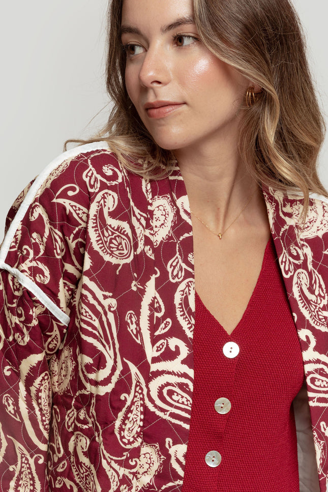 CHAQUETA MASSIMA GRAZIA PRINT