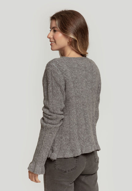 CÁRDIGAN MASSIMA GRAZIA RUFFLE