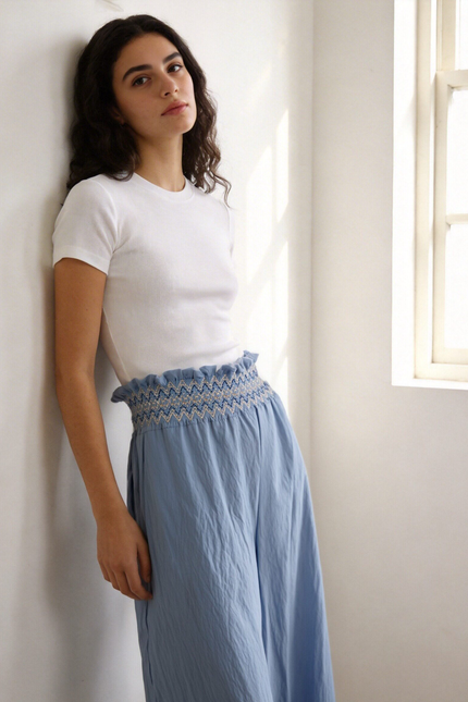 PANTALÓN ARMONIAS BORDADOS