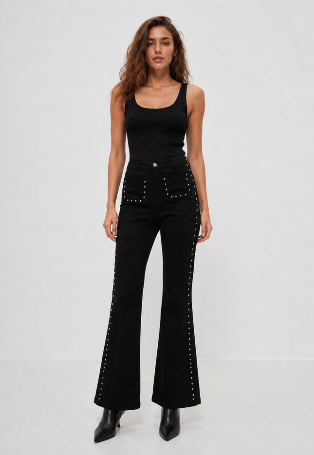 JEANS ARMONIAS TEEN TACHUELAS